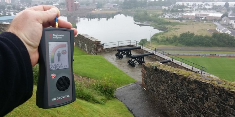 Top of Dumbarton castle