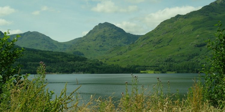 Loch Lomond, looking west from