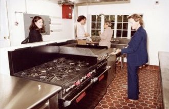 Fellows Building Kitchen,  1981