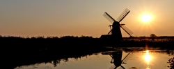 Herringfleet Mill Sunset