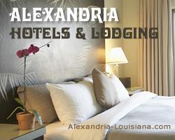 resorts, motels and other lodging in Alexandria Louisiana