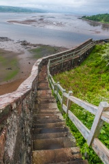 Parapet stroll towards the Spanish Battery