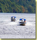 Speed Boats on Loch Lomond, Scotland