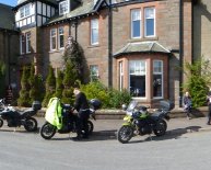 Hotel overlooking Loch Lomond