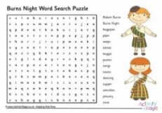 Burns Night Term Research Puzzle