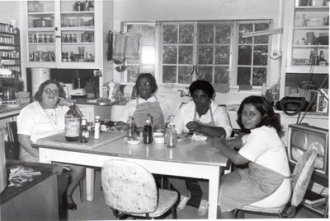 Fellows Building Kitchen and Kitchen team, 1977-78
