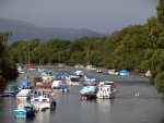 The River Leven as seen from Balloch Bridge